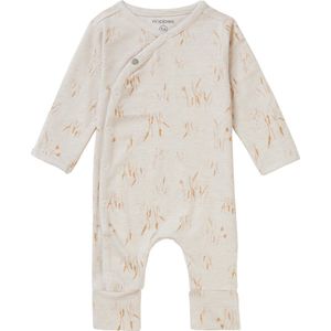 Noppies Unisex Playsuit Bryant long sleeve allover print Unisex Boxpak Oatmeal