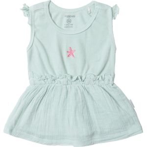 Noppies Girls Dress Cannes Meisjes Jurk - Smoke - Maat 62