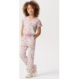 Noppies Jumpsuit Eldorado met All Over Print Roze/Groen/Geel