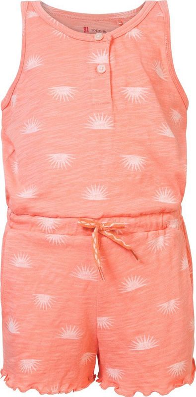 Werkoverall - Katoen - Knoopsluiting - Mouwloos - Normale Pasvorm