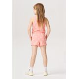 Werkoverall - Katoen - Henley Hals - Knoopsluiting - Mouwloos - All-over Patroon