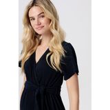 Noppies Zwangerschaps- en Voedingsjurk Kaja Zwart