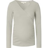 Noppies - Sara - Voedingsshirt - Zwart - Ribkatoen