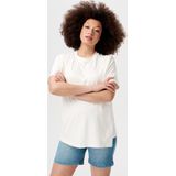 Voedingsshirt - Effen - Jersey - Kwartmouw - Normale Pasvorm