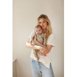 Voedingsshirt - Effen - Jersey - Kwartmouw - Normale Pasvorm