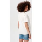 Voedingsshirt - Effen - Jersey - Kwartmouw - Normale Pasvorm