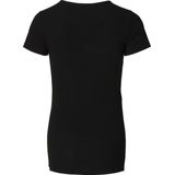Noppies - Jadie - Zwangerschapsshirt - Zwart - V-hals - Korte Mouwen
