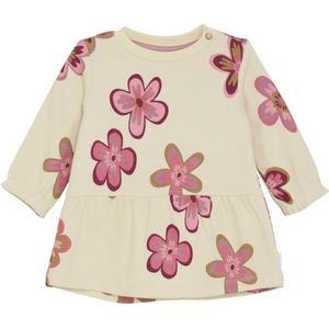 Noppies - Jurk Turnwater - Meisjes - GOTS-gecertificeerd Katoen - Lange Mouwen - Allover Bloemenprint