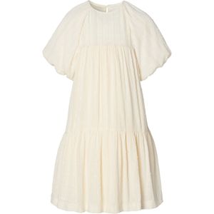 Noppies Ekalaka Jurk + Hoofdband + Tas Offwhite