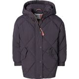 Noppies - Jinsha - Gewatteerde Jas - Navy/Donkergijs/Wit - Waterafstotend, Warm Gevoerd