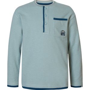 Noppies T-shirt Houdan - Abyss - Katoen - Lange Mouwen