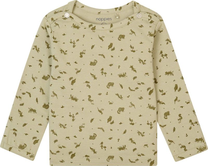 Noppies Tee Guia long sleeve allover print Unisex T-shirt