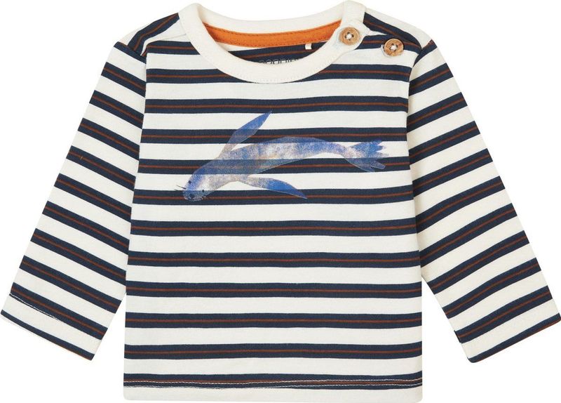 Noppies Tee Ger long sleeve stripe Jongens T-shirt