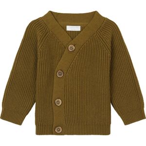 Geldo - Cardigan - Moss Gray - Katoen