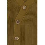 Geldo - Cardigan - Moss Gray - Katoen