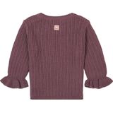 Frossay - Trui - Roze - Katoen - Drukknoopsluiting