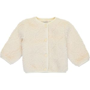 Noppies Cardigan, voor babymeisjes, lange mouwen, gebreid vest, Buttercream - P959, 56 cm