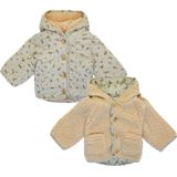 Gelves - Tussenjas - Print en Effen - Zacht - Met Capuchon