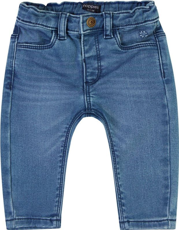 Noppies Jurk Somerset - Medium Wash - Maat 80