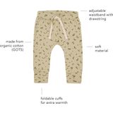 Noppies Pants Gray slim fit allover print Unisex Broek