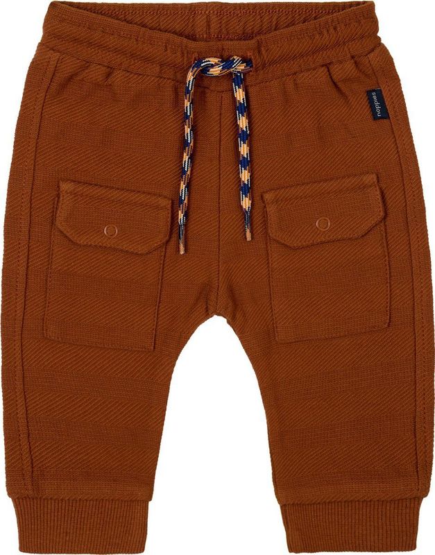 Gruffy - Babybroek - Blauw - GOTS-gecertificeerd - Comfortabele Stof