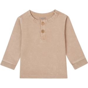 Noppies T-shirt met lange mouwen voor babyjongens, Natural - N194, 80 cm