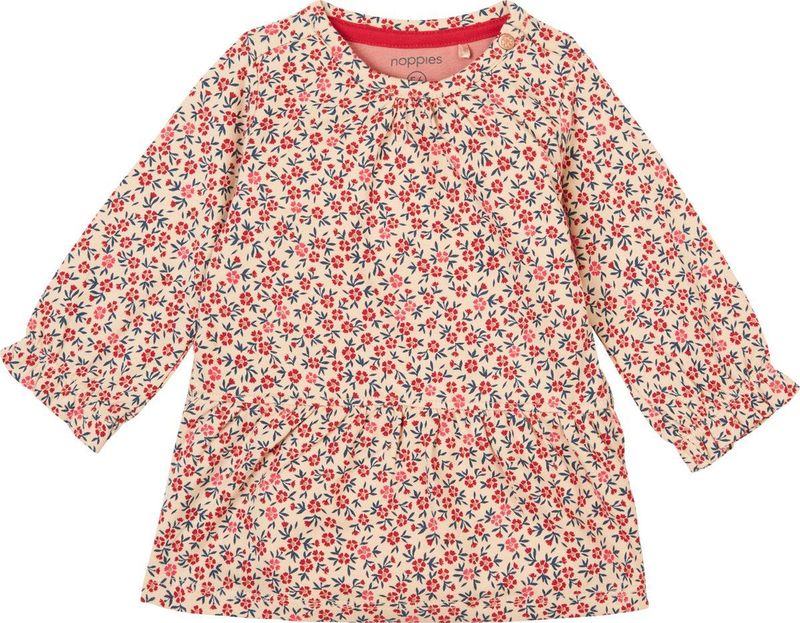 Noppies - Feneu - Jurk - Lange Mouwen - Allover Print - Meisjes