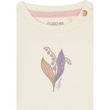 Noppies T-shirt met lange mouwen voor babymeisjes, Buttercream - P959, 56 cm