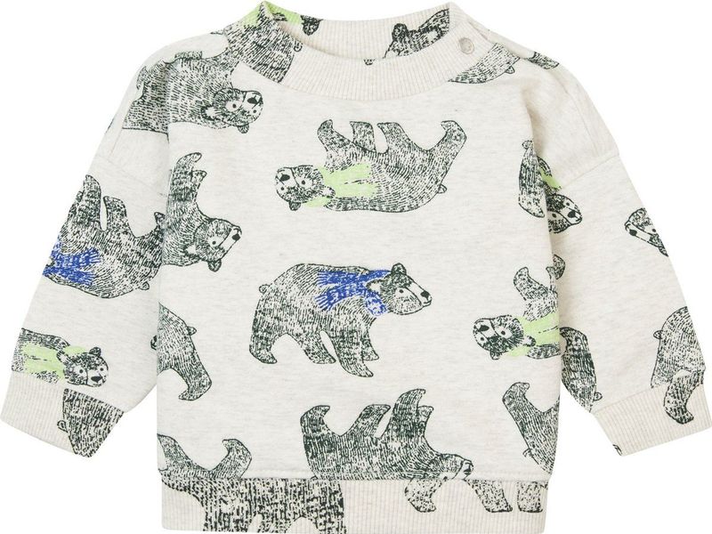 Noppies Sweater Gouzon long allover print Jongens Trui