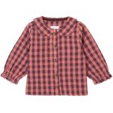 Noppies Ferreira Blouse met lange mouwen voor babymeisjes, Old Rose - N242, 56 cm