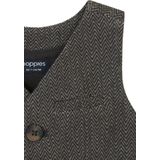 Bodywarmer - Katoen - All-over Patroon - Normale Pasvorm