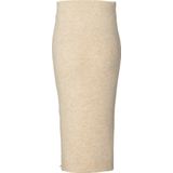 Kokerrok - Mélange - Knitwear - 3/4 Lengte - Normale Pasvorm