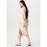 Kokerrok - Mélange - Knitwear - 3/4 Lengte - Normale Pasvorm