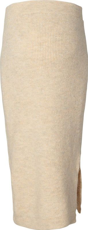 Kokerrok - Mélange - Knitwear - 3/4 Lengte - Normale Pasvorm