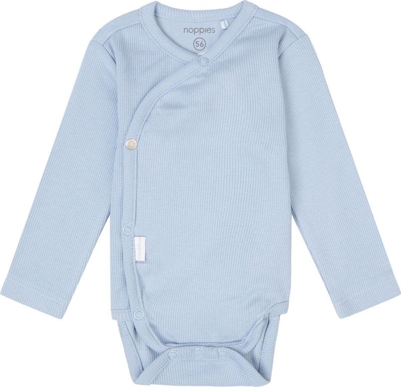 Noppies - Narellan - Lange Mouwen Romper - Blue Fog