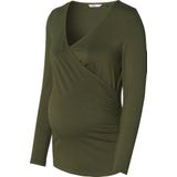 Noppies - T-shirt Langu - Zwangerschap - Lange Mouwen - V-hals