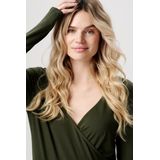 Noppies - T-shirt Langu - Zwangerschap - Lange Mouwen - V-hals