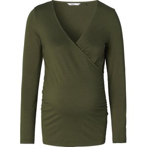 Noppies - T-shirt Langu - Zwangerschap - Lange Mouwen - V-hals