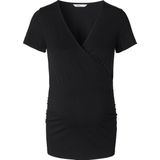 Banu - T-shirt - Korte Mouwen - Zwart - Katoen