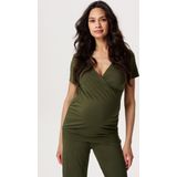 Banu - T-shirt - Korte Mouwen - Zwart - Katoen