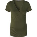 Banu - T-shirt - Korte Mouwen - Zwart - Katoen