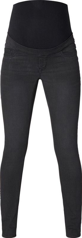 Noppies - Ella - Zwangerschaps Jegging - Zwart - Denim, Elastische Tailleband