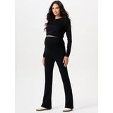 Umea - Flared Broek - Zwart - Katoen