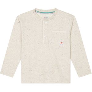 Noppies T-shirt met lange mouwen voor jongens en jongens, Beige/Huid - P873, 140