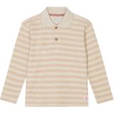 Noppies Lucas Poloshirt met lange mouwen voor jongens en jongens, Beige/Huid - N334, 98