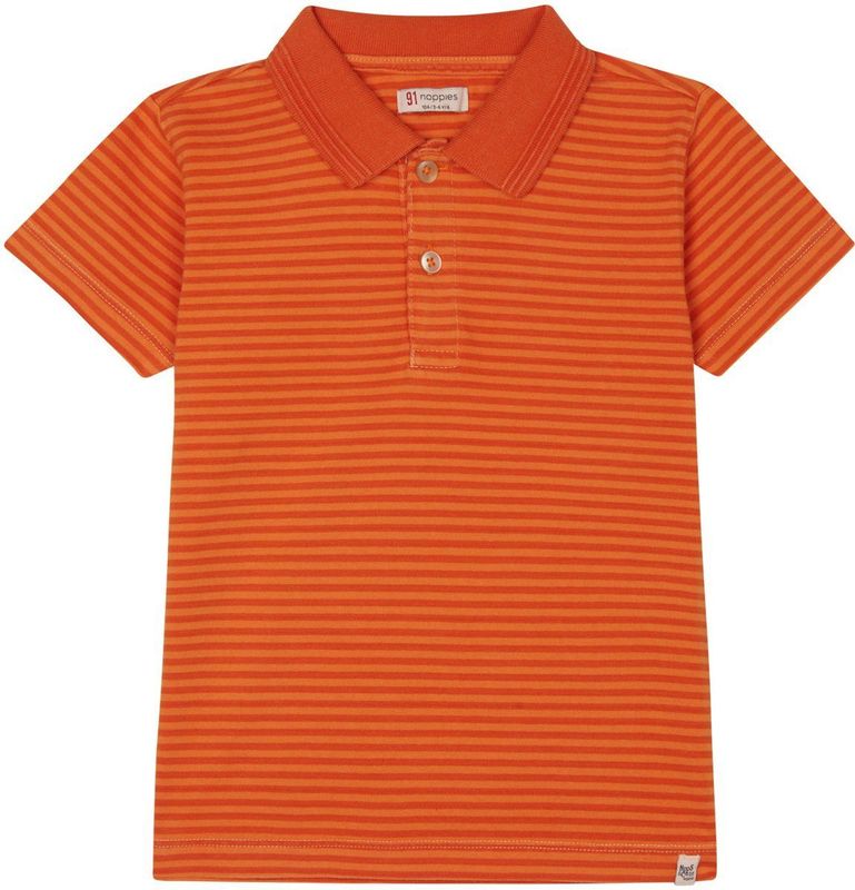 Noppies - Poloshirt Lindale - Donkerblauw - Stripe pattern