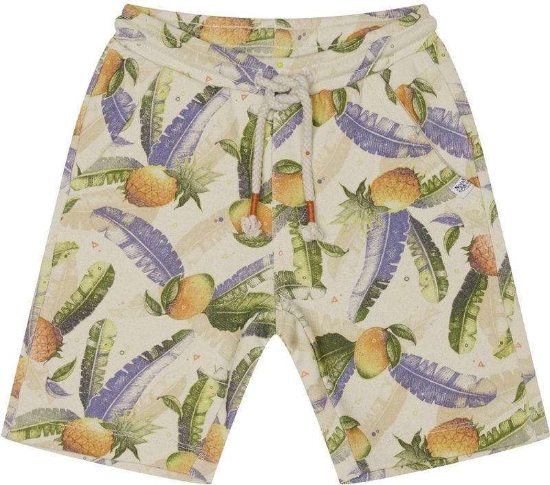 Noppies - Broek Lamar - Tropical Pattern - Off White