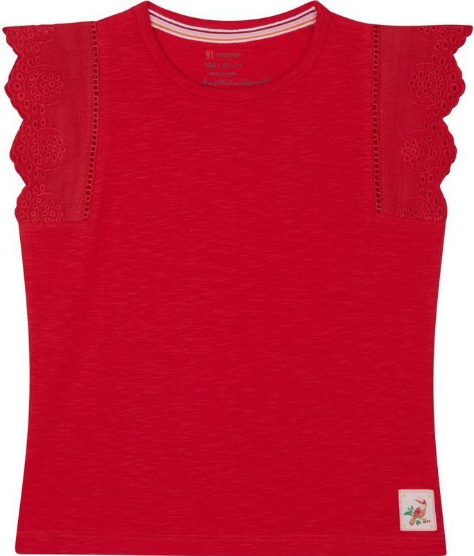 T-shirt Norline - Roze - Katoen - GOTS-gecertificeerd