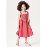 Noppies - Nicolet - Jurk - Roze - Streepjespatroon