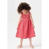 Noppies - Nicolet - Jurk - Roze - Streepjespatroon